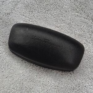 Salvatore Ferragamo Black Glasses Case
